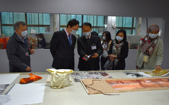 紡織類產線基地參訪